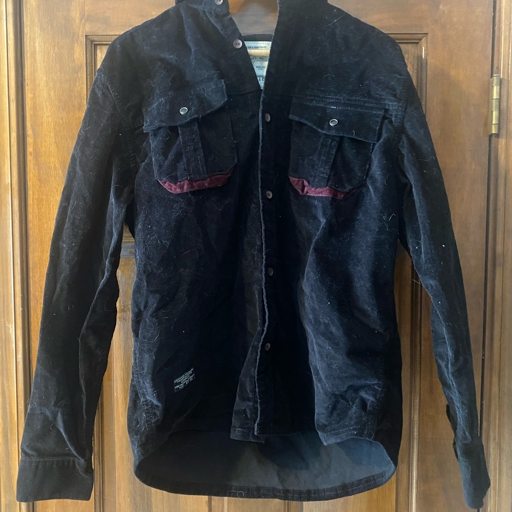 Men's Black Corduroy Jacket